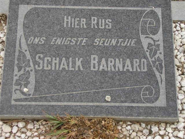 BARNARD Schalk