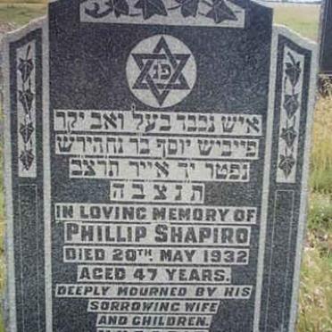 SHAPIRO Phillip -1932