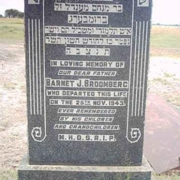 BROOMBERG Barnet J. -1943