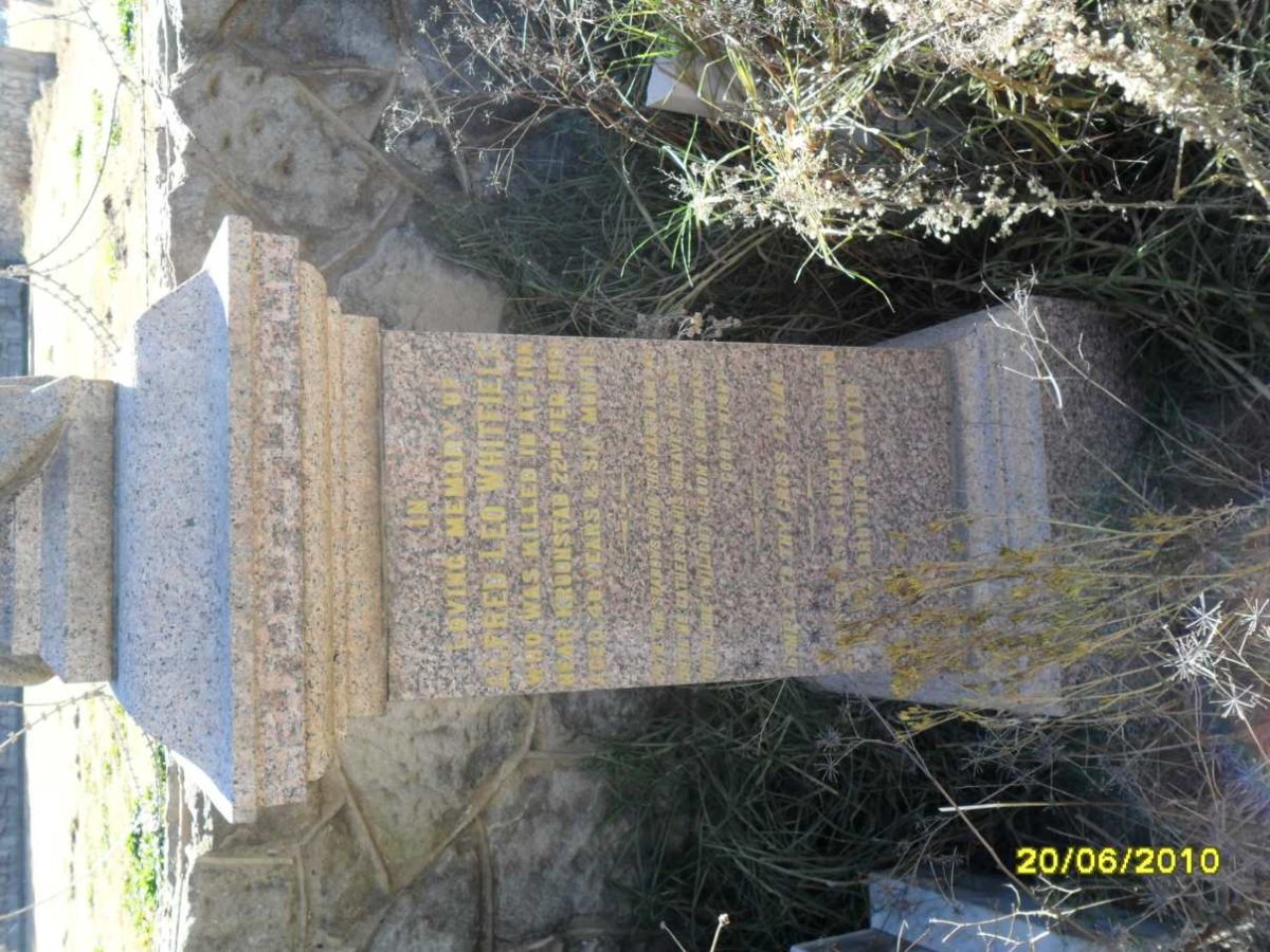 WHITFIELD Fred Leo -1900