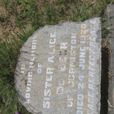 BEER Alice, de -1920