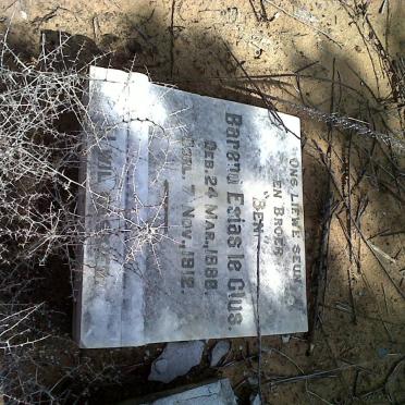 CLUS Barend Esias, le 1886-1912