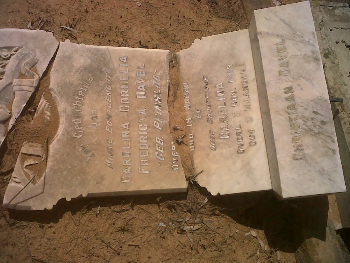 DAVEL Carolina Cornelia Fredricka nee PRINSLOO :: DAVEL Carolina -1913