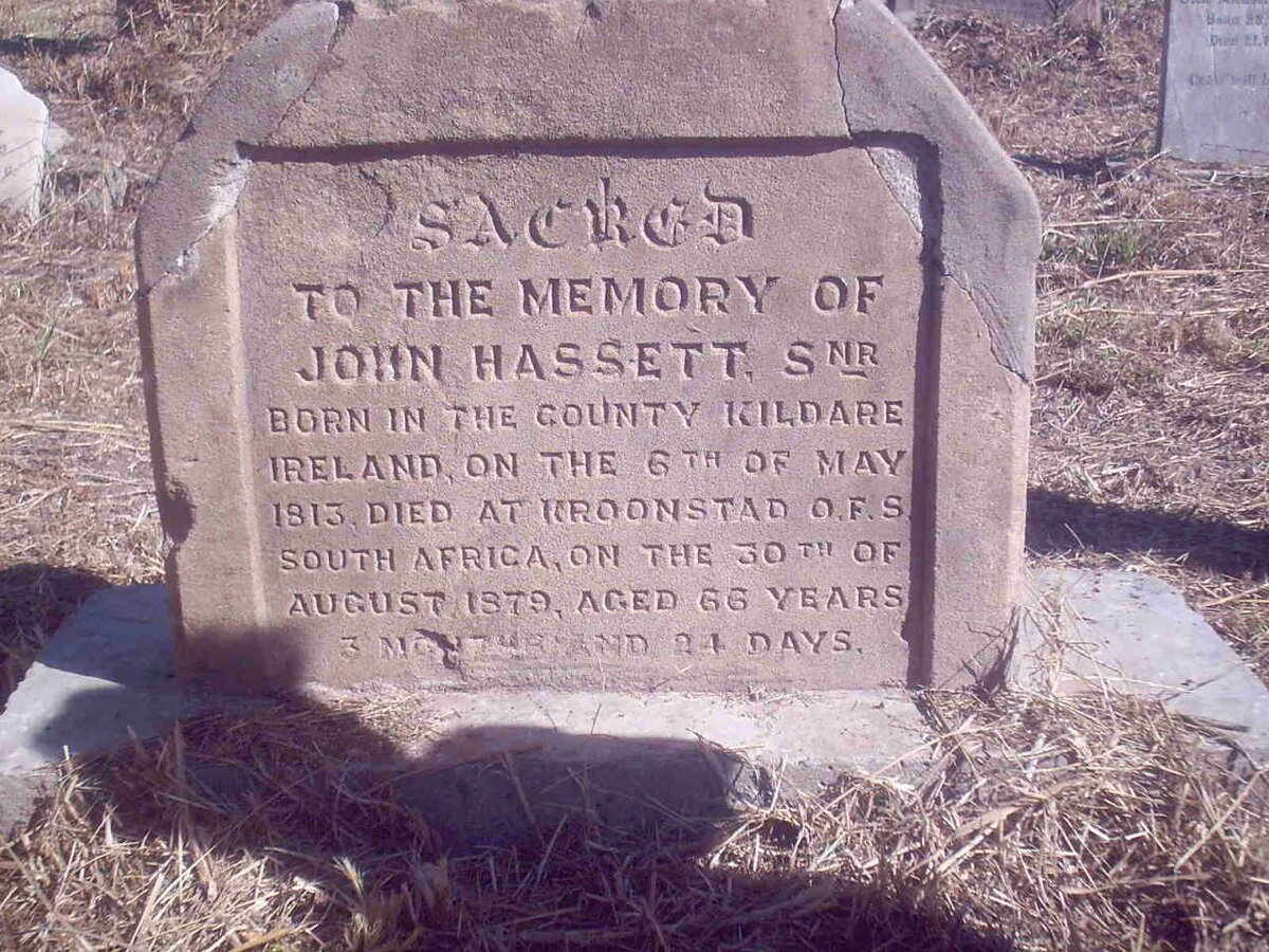 HASSETT John 1813-1879