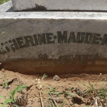 HARVEY Catherine Maude Marian -1909