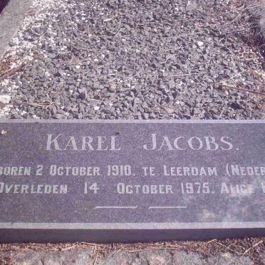 JACOBS Karel 1910-1975