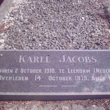 JACOBS Karel 1910-1975
