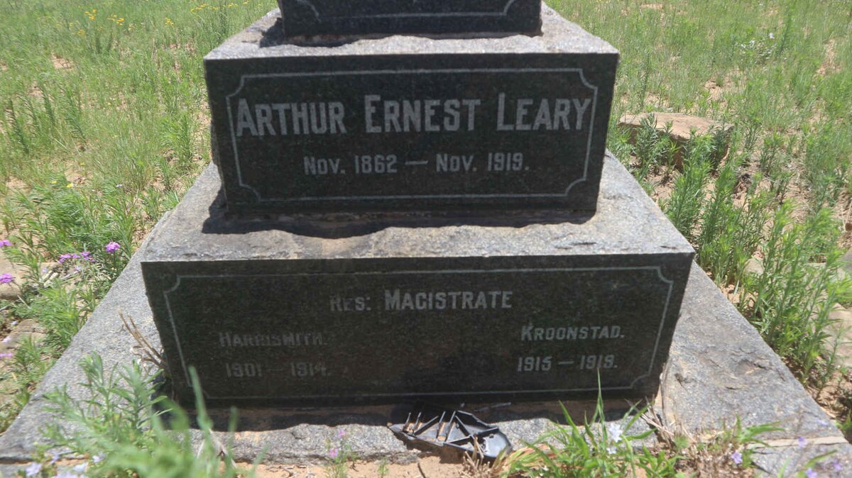 LEARY Arthur Ernest 1862-1919