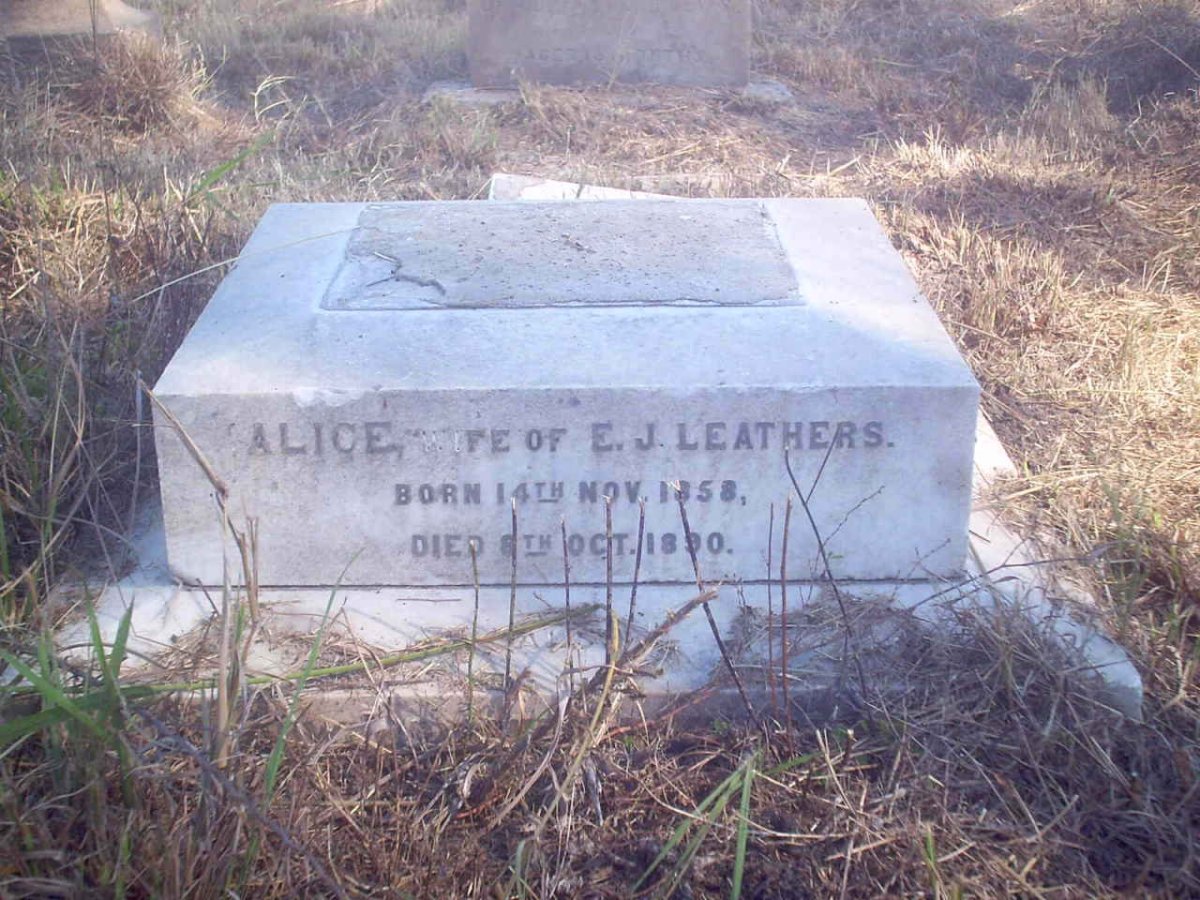 LEATHERS Alice 1858-1890