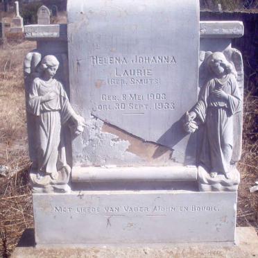 LAURIE Helena Johanna nee SMUTS 1903-1933