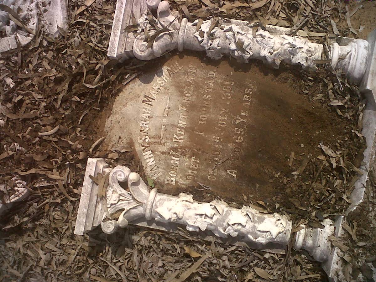 MARSHALL Fanny Sarah -1901