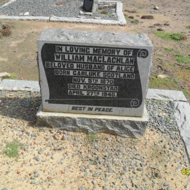 MacLACHLAN William 1870-1940