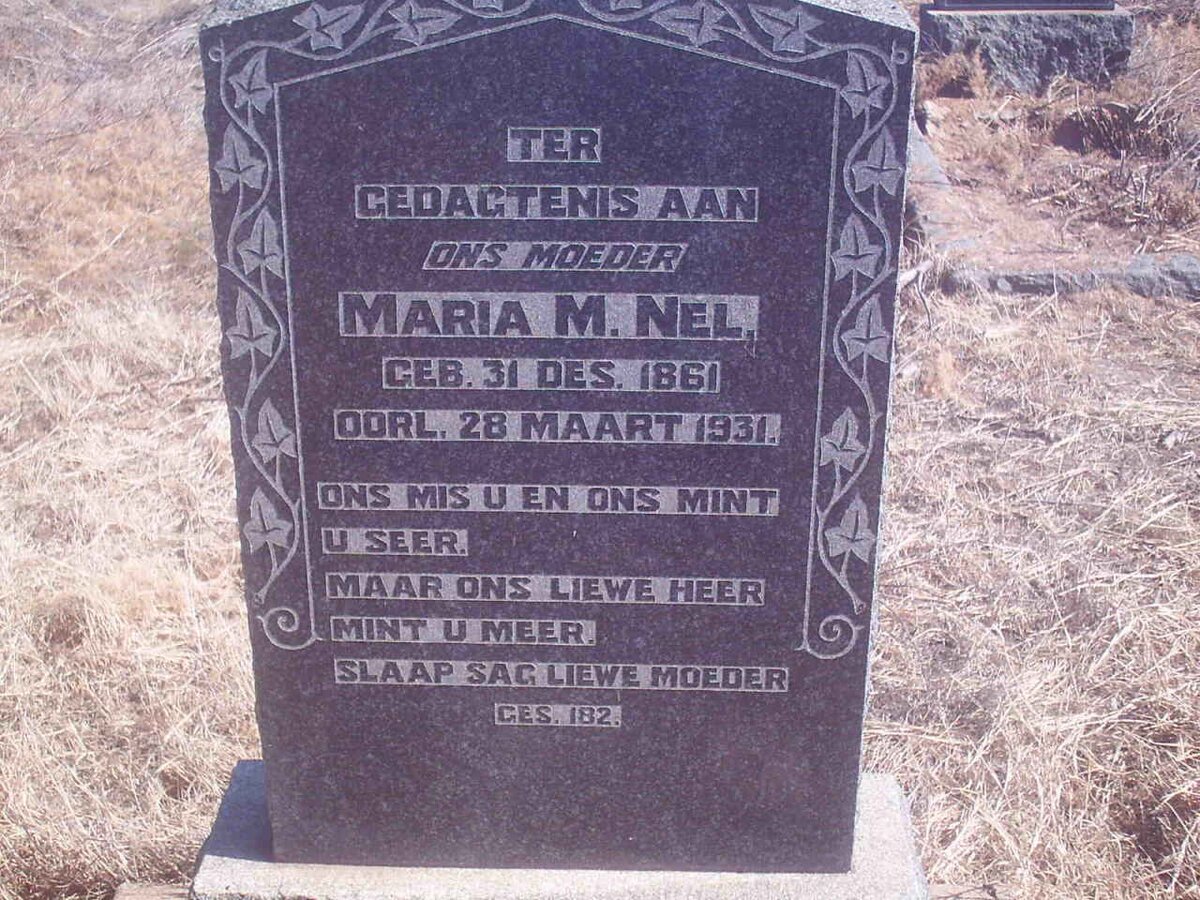 NEL Maria M. 1861-1931