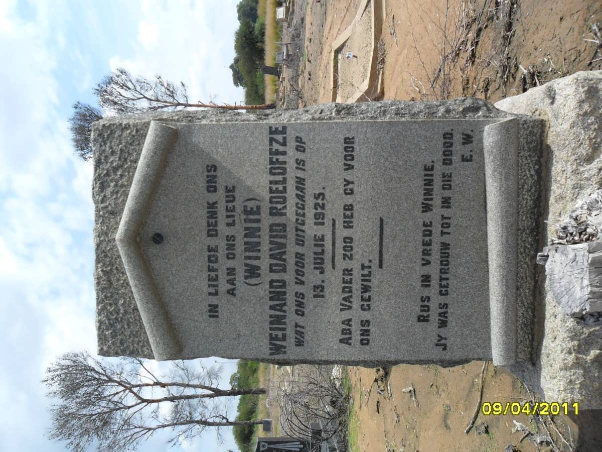 ROELOFFZE Weinand David -1925