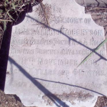 ROBERTSON James Alfred -1899