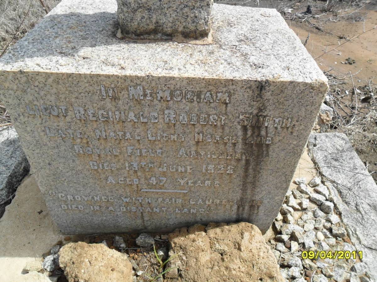 SMITH Reginald Robert -1926
