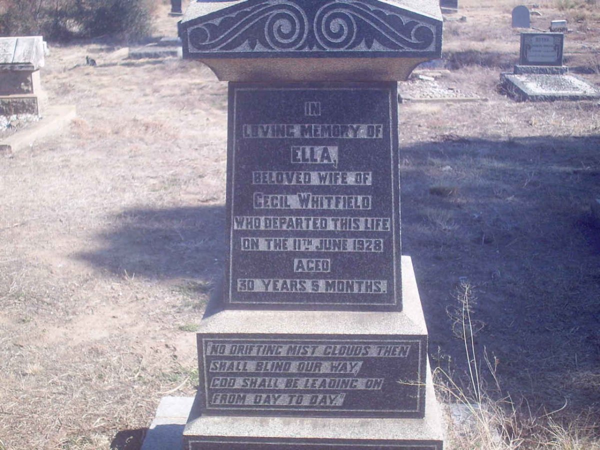 WHITFIELD Ella -1928