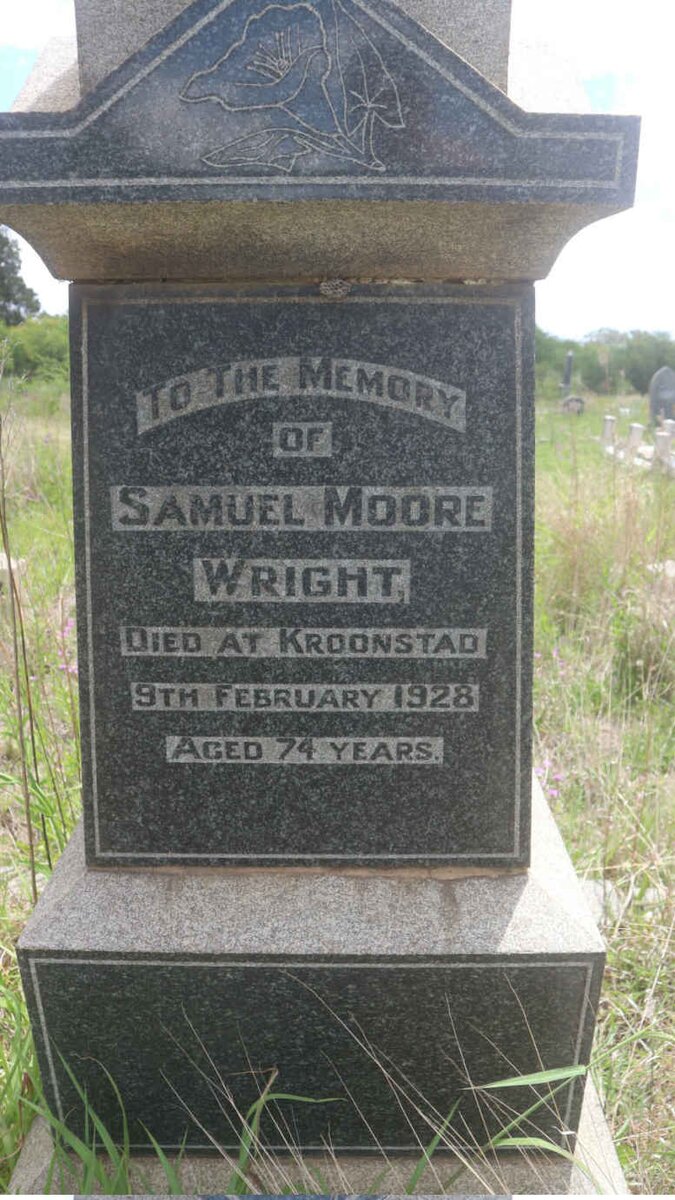 WRIGHT Samuel Moore -1928