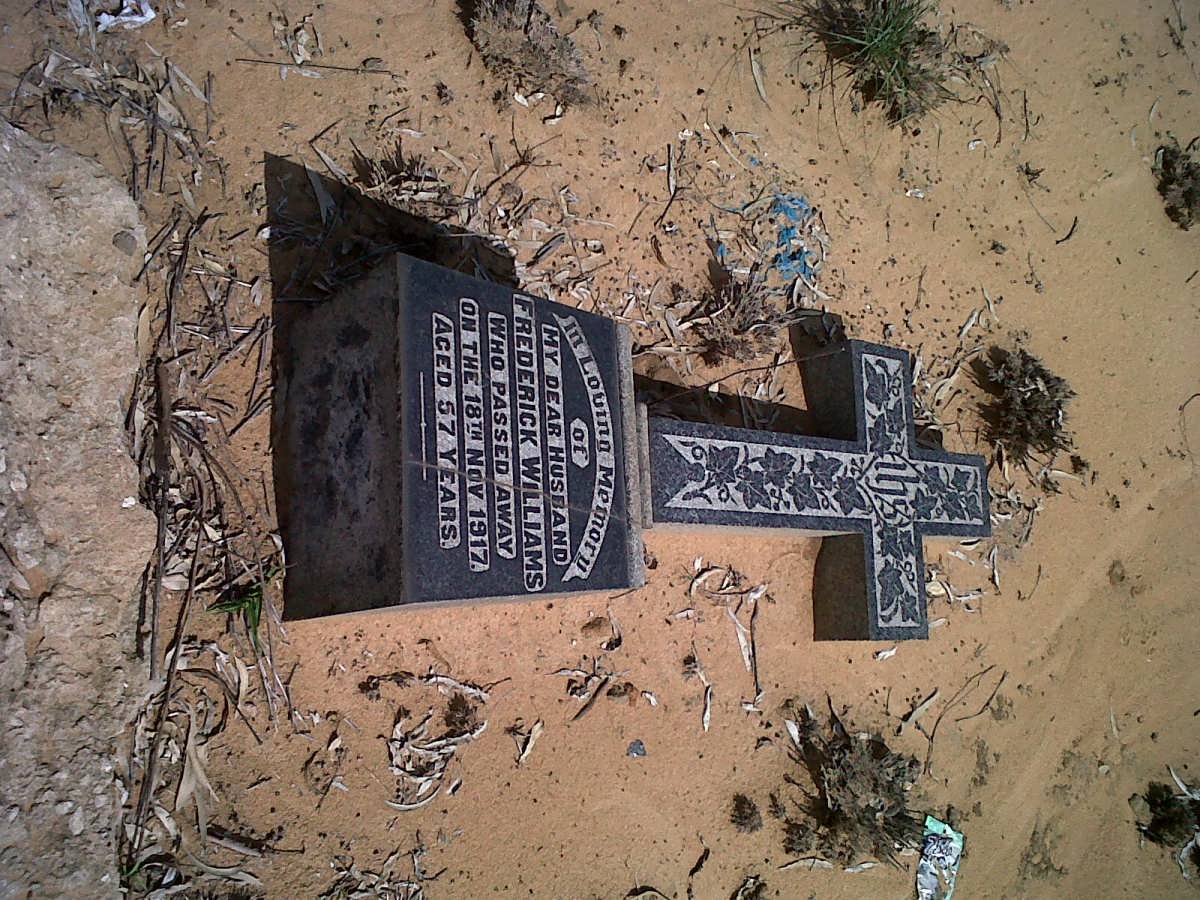 WILLIAMS Frederick -1917