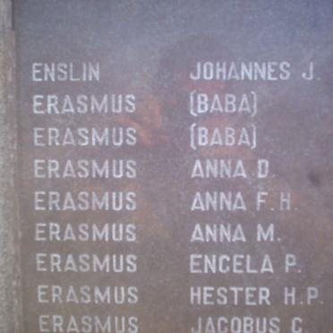 1. Concentration camp memorial and plaques / Konsentrasiekamp-gedenkmonument en -stene