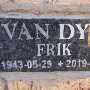DYK Frik, van 1943-2019