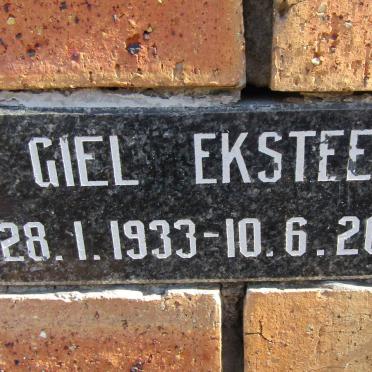 EKSTEEN Giel 1933-2008