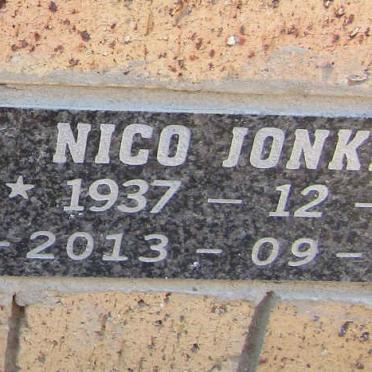 JONKER Nico 1937-2013