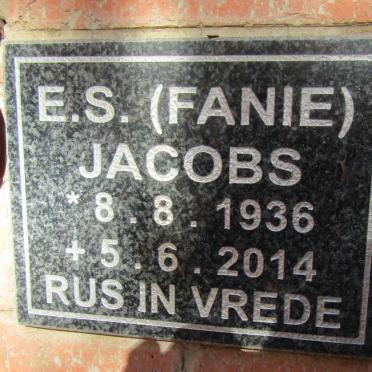 JACOBS E.S. 1936-2014