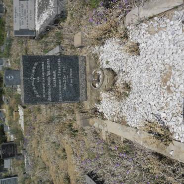 ACKERMAN Johanna Jacoba Wilhelmina nee ENGELBRECHT 1889-1943