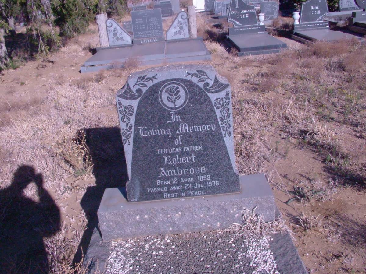 AMBROSE Robert 1893-1979