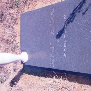 AUCAMP G.A.N. 1957-1980