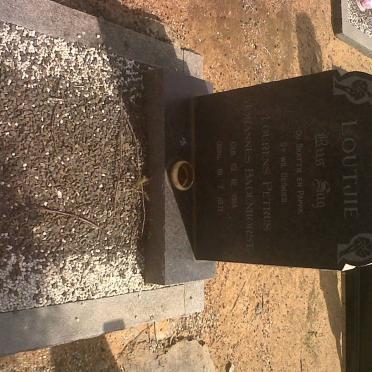 BADENHORST Lourens Petrus Johannes 1914-1971