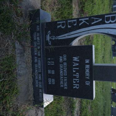 BAKER Walter 1921-1994