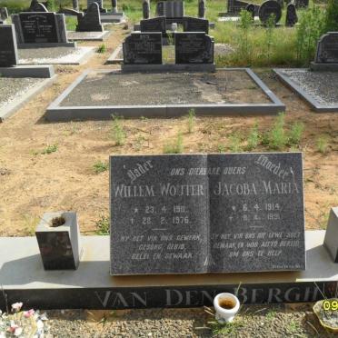 BERGH Willem Wouter, van den 1911-1976 &amp; Jacoba Maria 1914-1991 