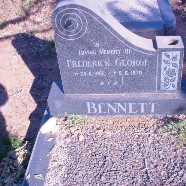 BENNETT Frederick George 1902-1970