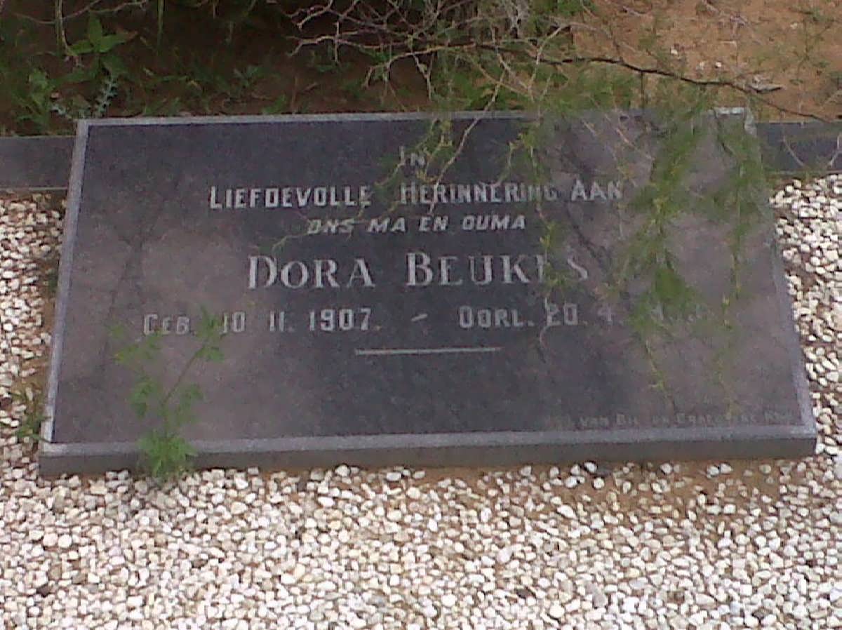BEUKES Dora 1907-?