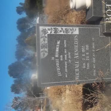 BOTHA Michael Arnoldus 1922-1981