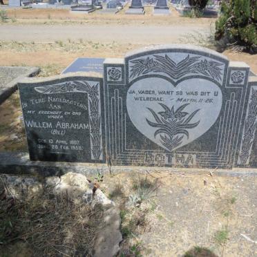 BOTHA Willem Abraham 1887-1956 &amp; Maria Magdalena 1897-1993