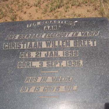 BREET Christiaan Willem 1899-1936
