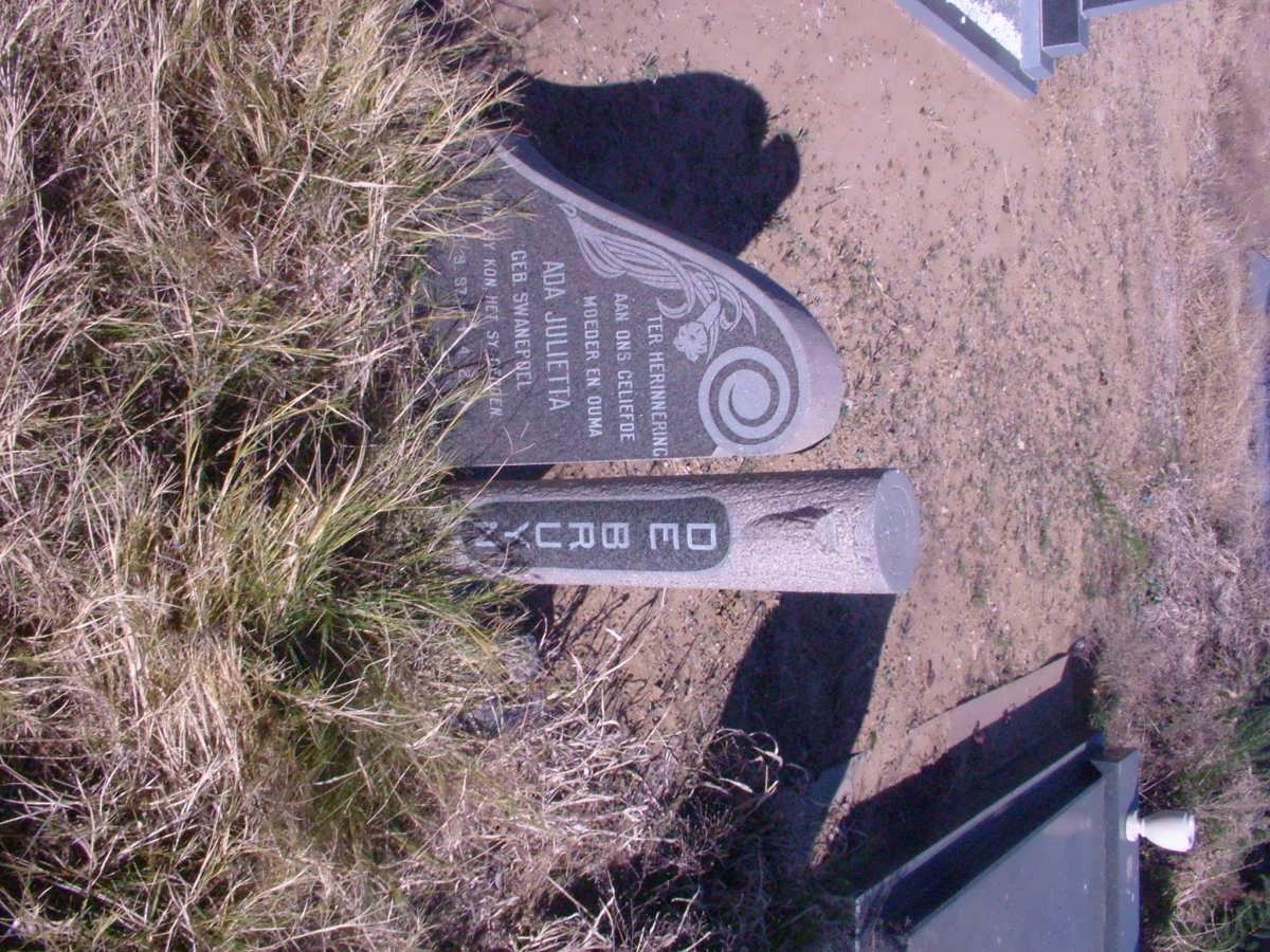 BRUYN Ada Julietta, de