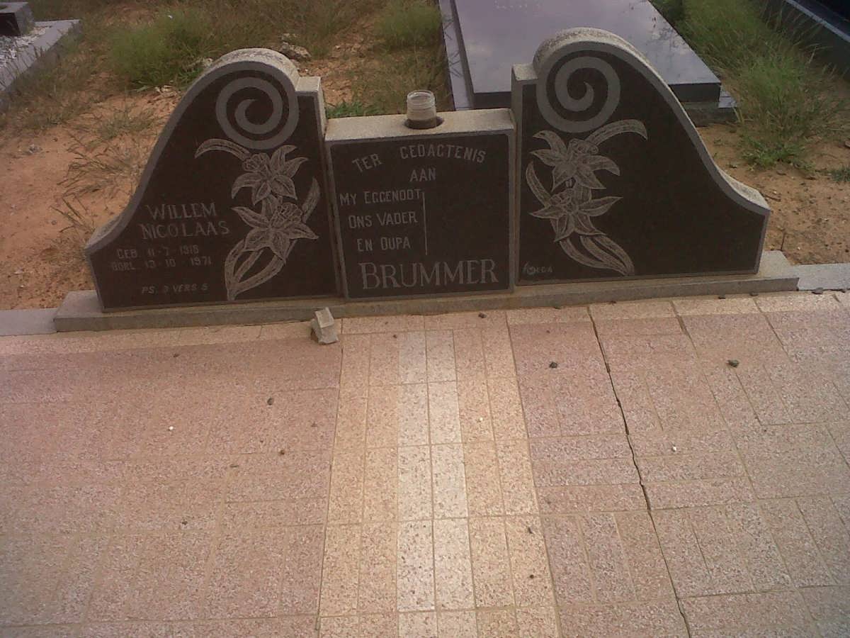 BRUMMER Willem Nicolaas 1918-1971