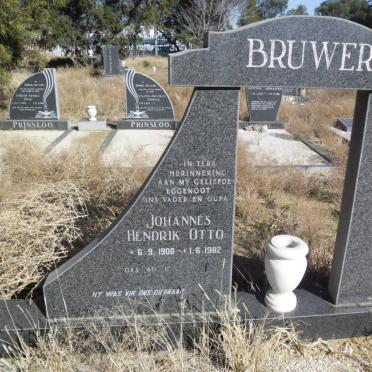 BRUWER Johannes Hendrik Otto 1908-1982
