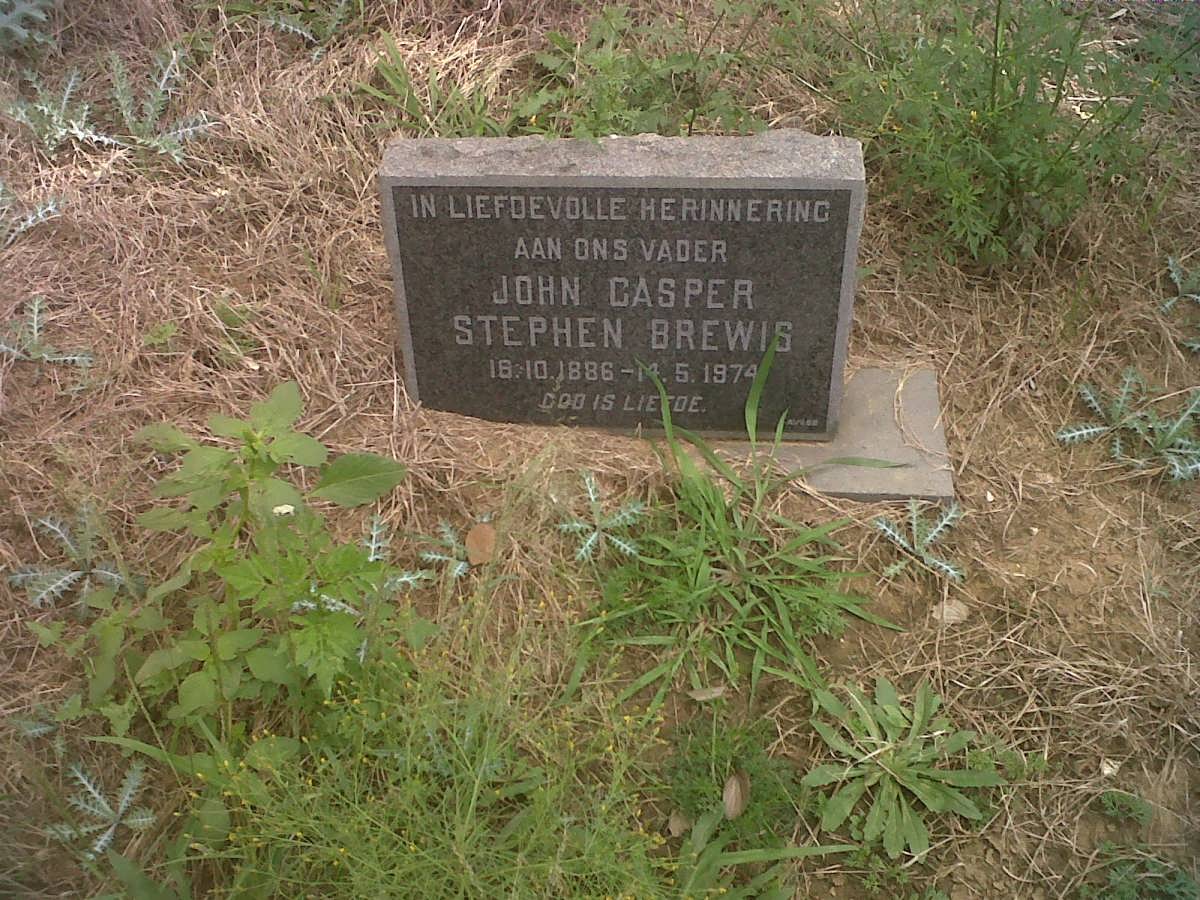 BREWIS John Casper Stephen 1886-1974 