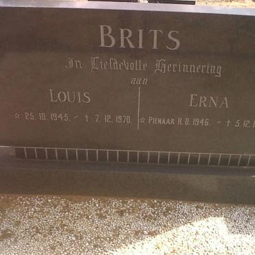 BRITS Louis 1945-1970 &amp; Erna 1946-1970