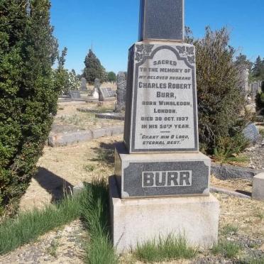 BURR Charles Robert -1937
