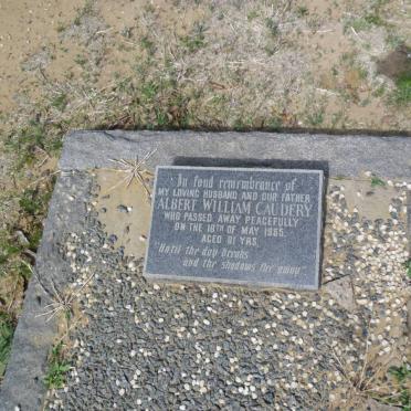 CAUDERY Albert William -1955