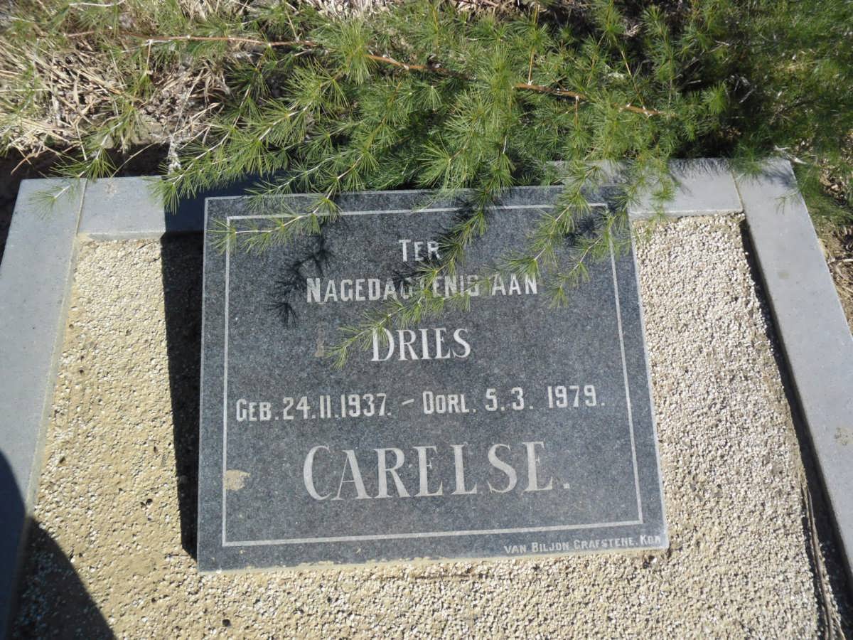 CARELSE Dries 1937-1979