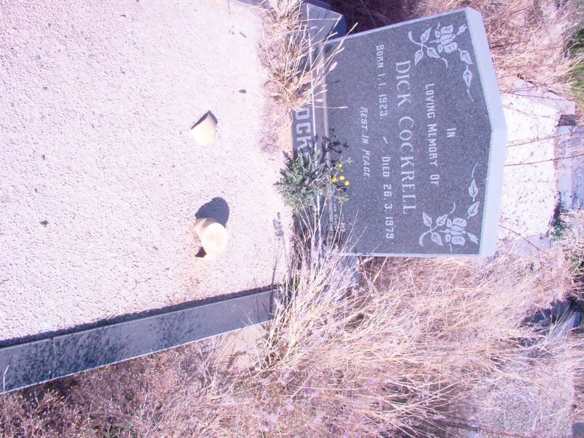 COCKRELL Dick 1923-1979