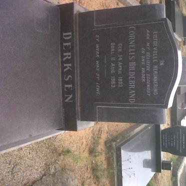 DERKSEN Cornelis Hilderbrand 1883-1963