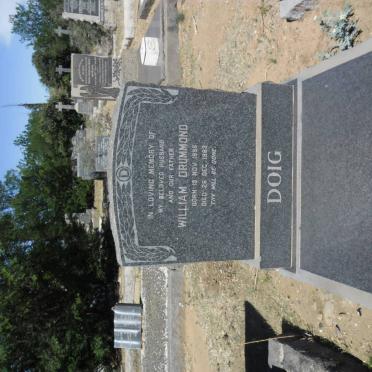 DOIG William Drummond 1895-1963